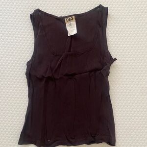 Vintage D&G sheer corset top